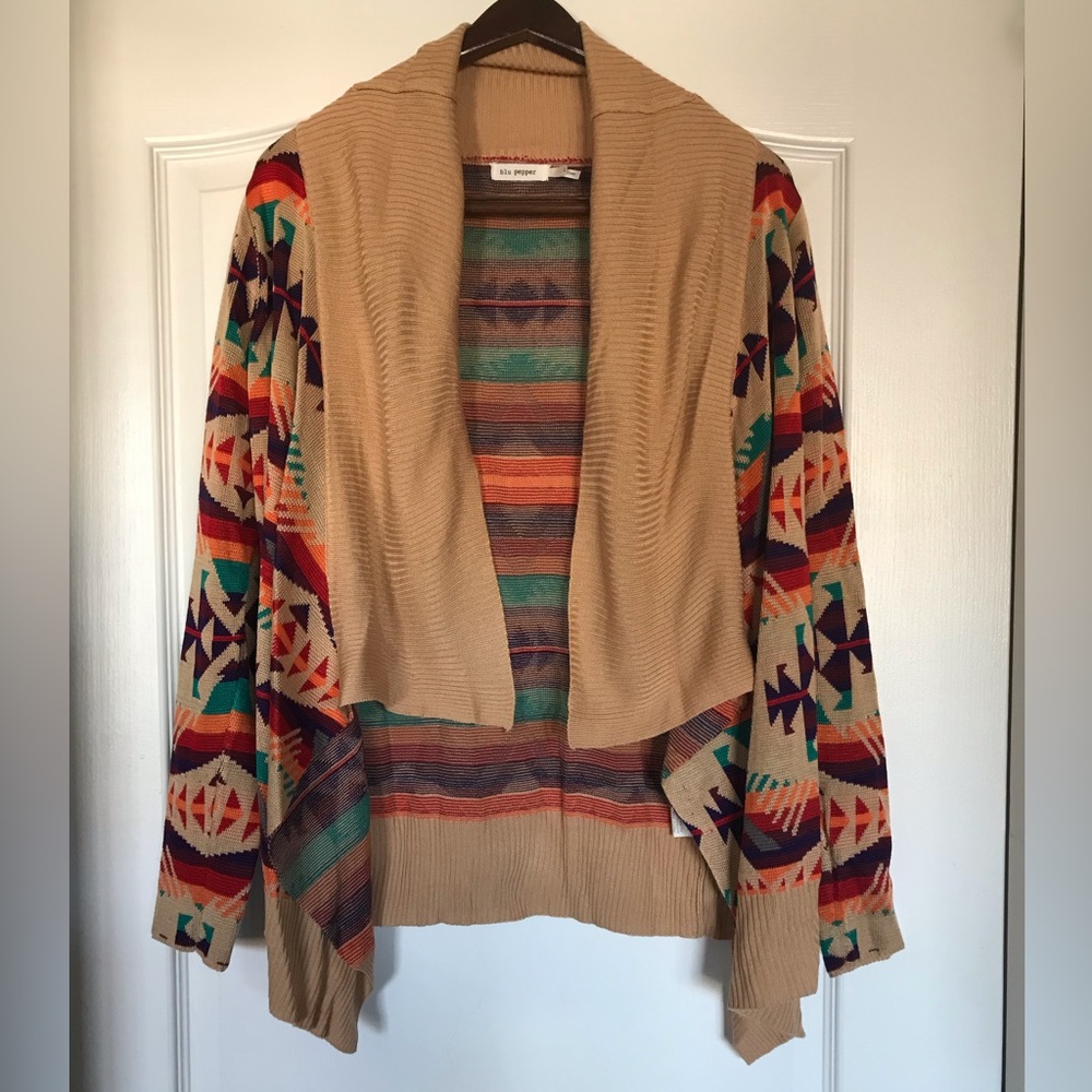 Colorful Shrug Cardigan